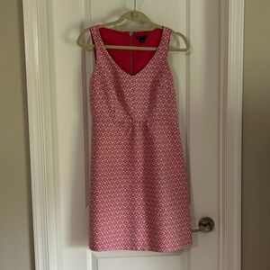 Pink dress with peek a boo back